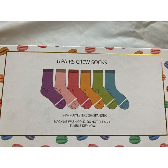 Women's 17-Pair Mixed Socks Gift Box Set - Decorative Themed, New in Box - Picture 6 of 14